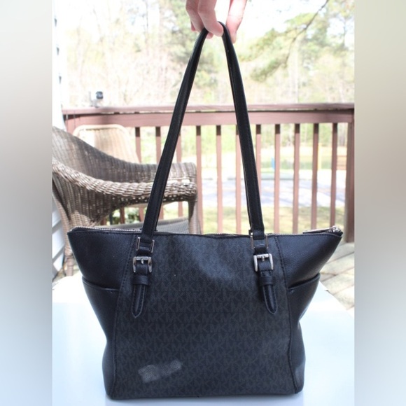 Michael Kors Charlotte logo tote bag - Picture 2 of 14